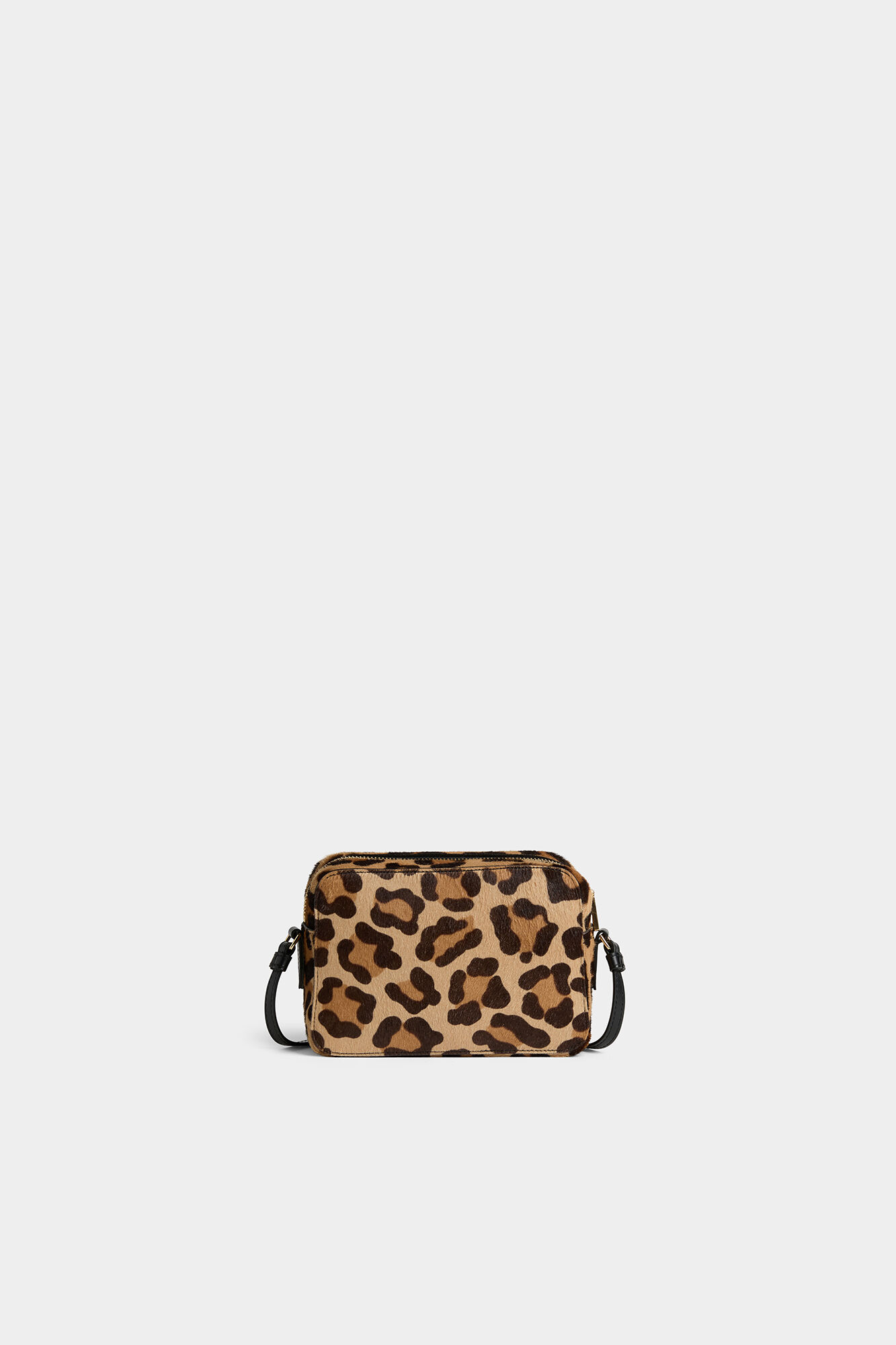 Jen & Co. Leopard Print Fur Crossbody Purse | eBay