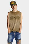 Sleeveless Destroyed Tank Top image number 3
