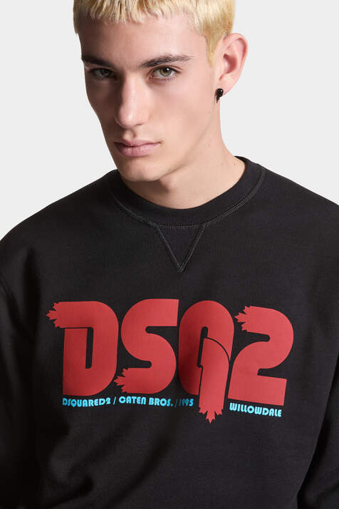 DSQ2 Brushed Fleece Cool Fit Sweatshirt numéro photo 5