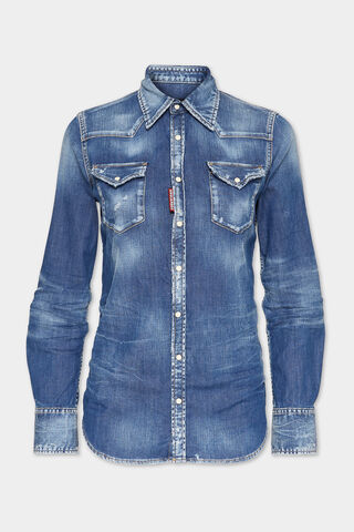 Denim Western Shirt