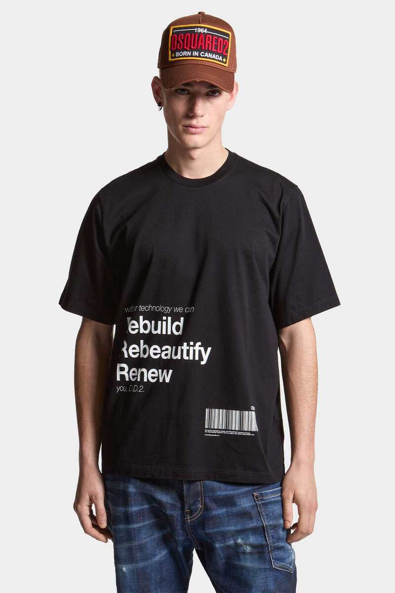 Rebuild Rebeautify Renew Loose Fit T-Shirt immagine numero 3