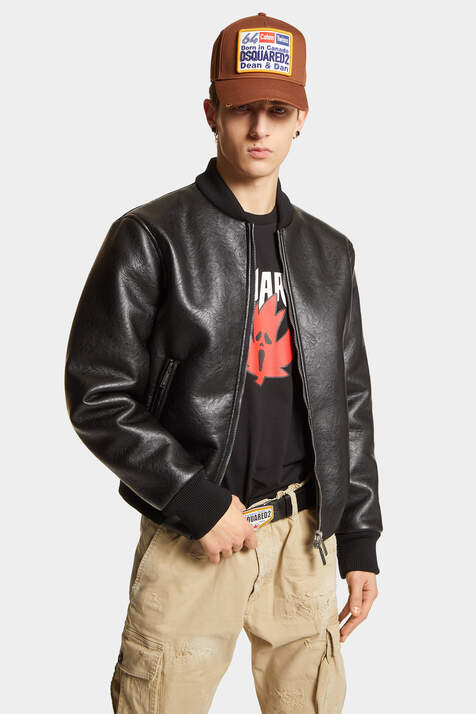 Faux Shearling Bomber